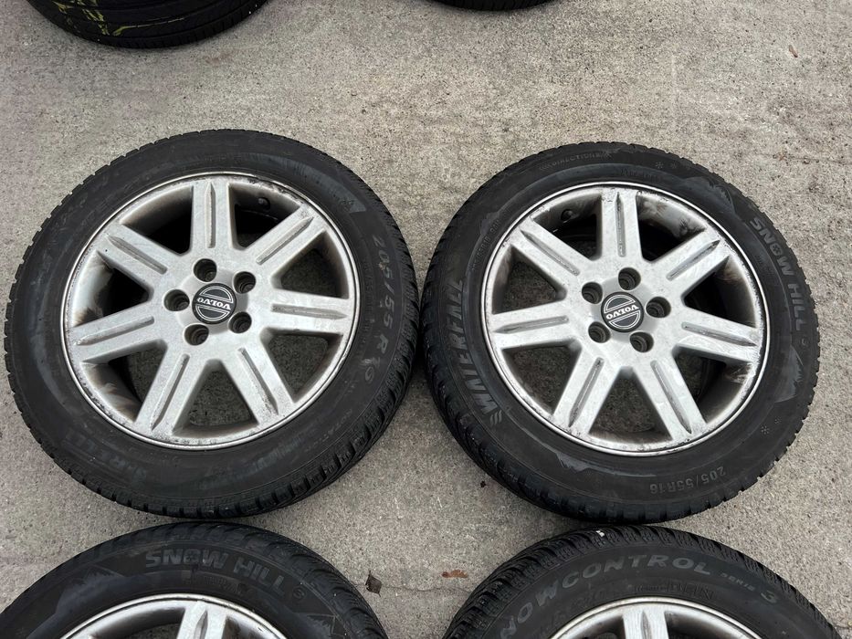 4бр. ОРИГИНАЛНИ алуминиеви джанти 6.5Jx16 ET52.5 5x108 от Волво/Volvo!