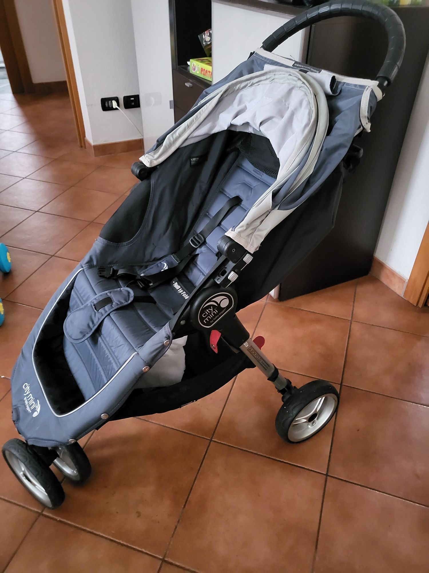 Carucior baby jogger City Mini Steel gray