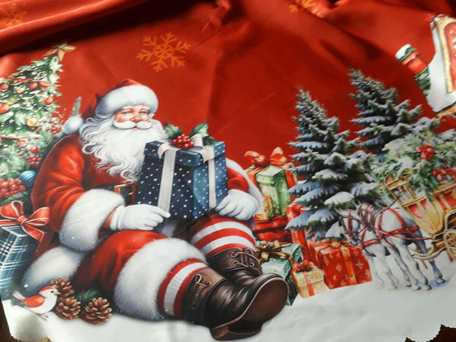 Празнична Коледна покривка