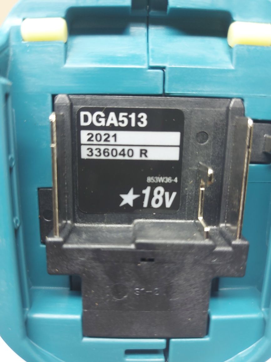 Акумулаторен безчетков ъглошлайф Makita DGA513Z