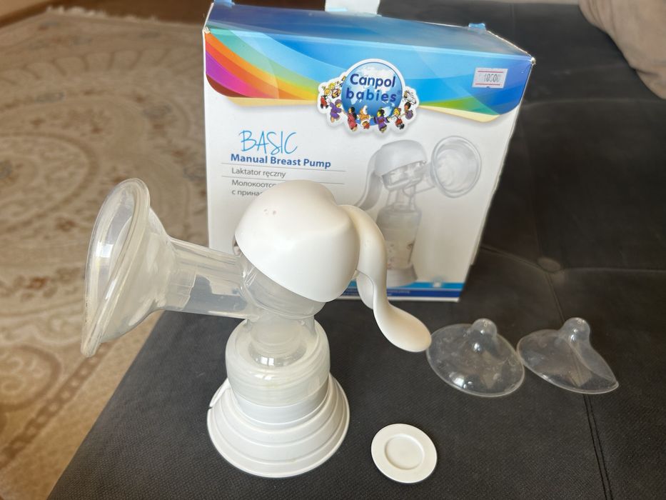 Молокоотсос ручной с принадлежностями