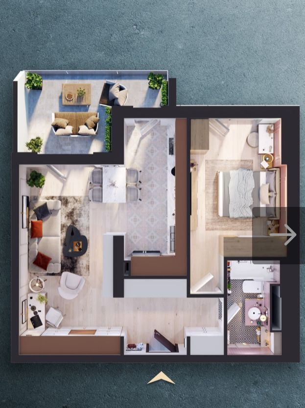 Apartament 2 camere -Elite City. Mobilat si utilat complet !