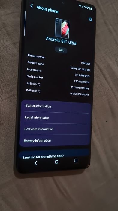 Samsung S21 ultra 5G