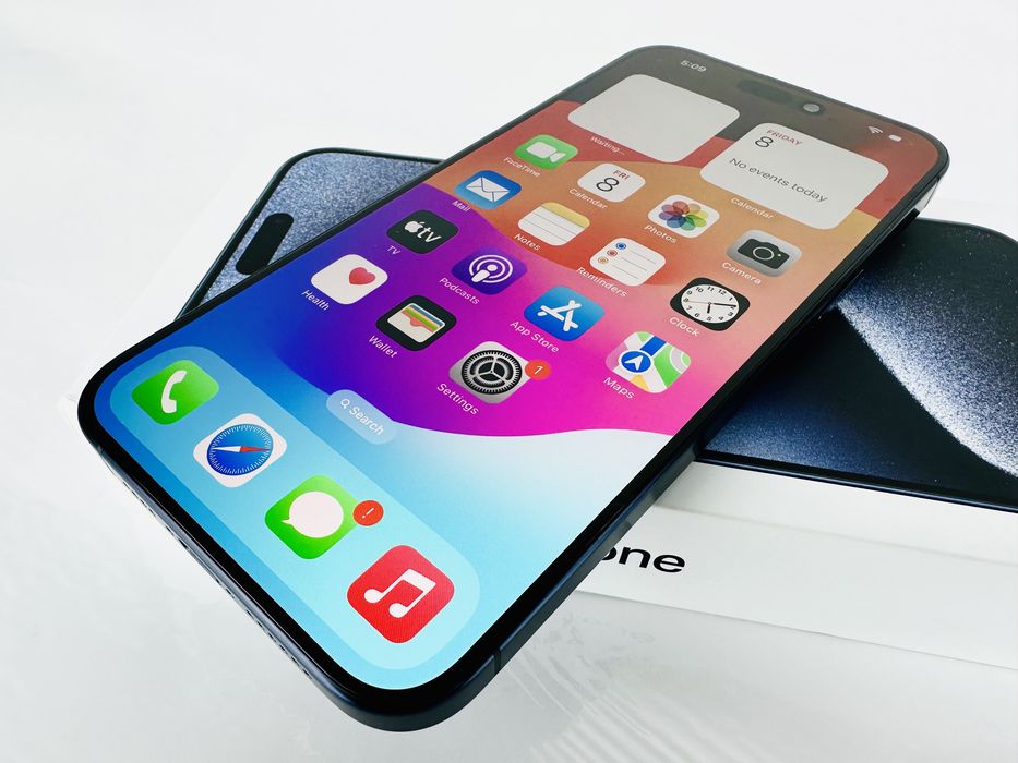 Apple iPhone 15 Pro 128GB Blue Titanium 92% Батерия! Гаранция!