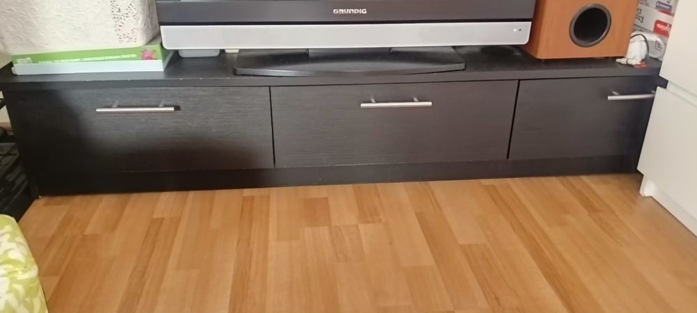 Comoda TV cu sertare,neagra