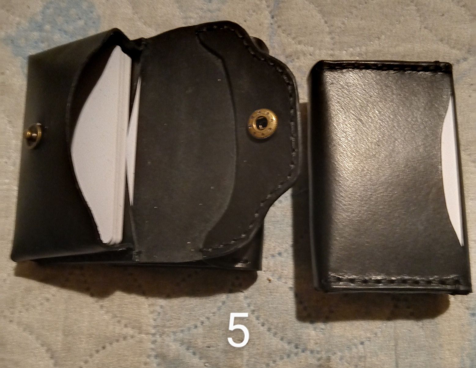 Картодържач - cardholder - 7 модела, естествена кожа