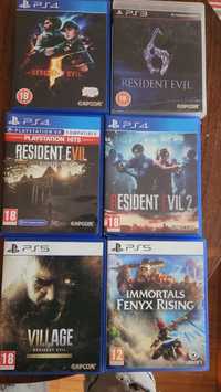 Playstation 5 games RESIDENT EVIL