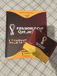 Panini World Cup 2022 Qatar cutie sigilata 100 plicuri +album cartonat