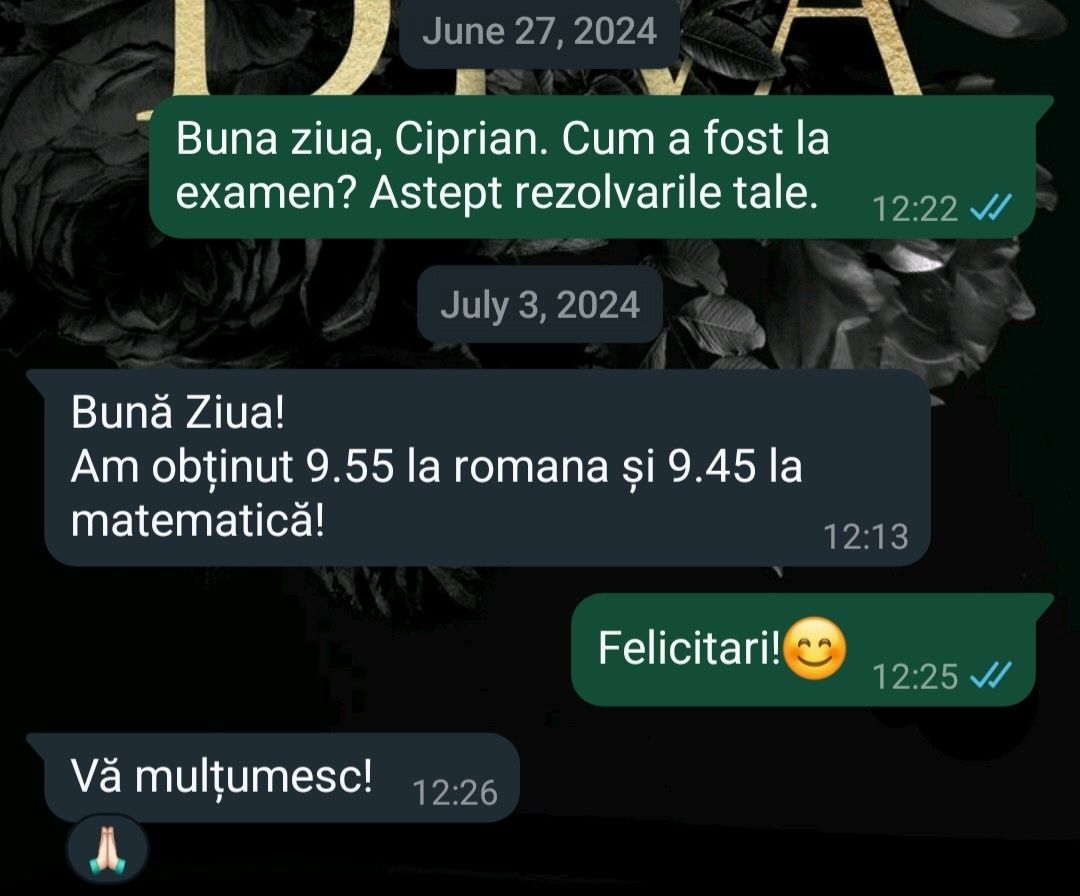 Meditatii de 10 Matematica