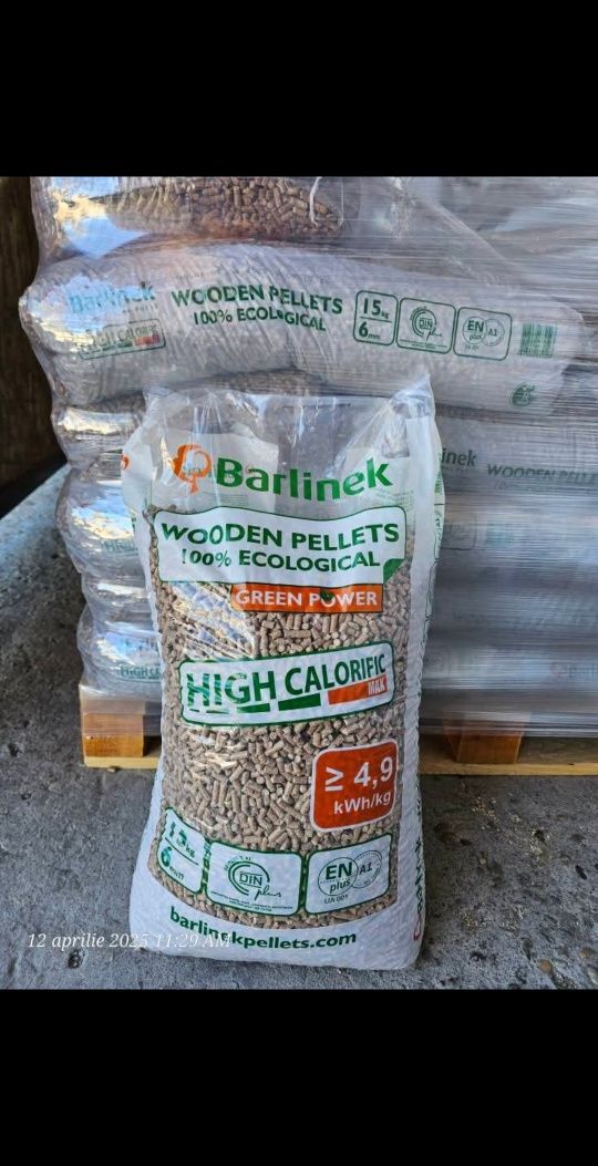 Peleti Pell up/ HS Timber/  Barlinek/Lemne paletizate/ Brichete ruf