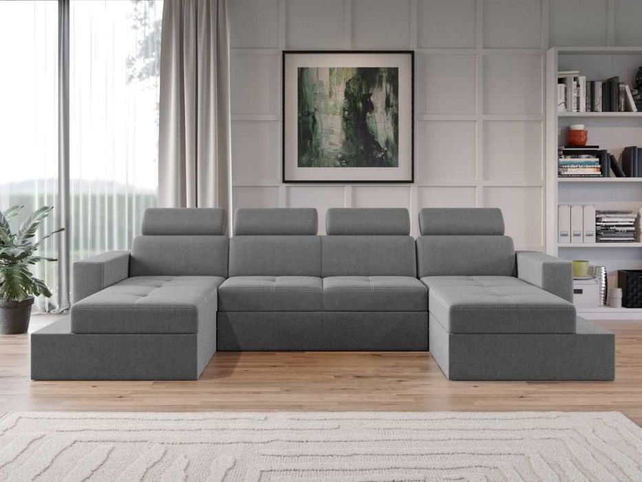 Coltar U Extensibil Paloma gri deschis - Transport Gratuit