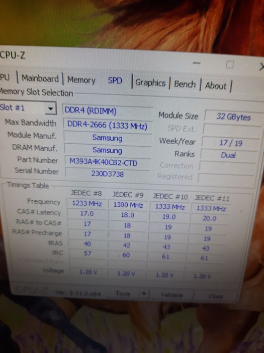 Рам памет сървърна 32GB DDR4 2666mhz