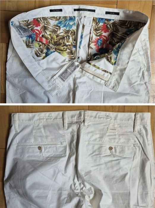 Pantaloni de vara Alberto bărbați, Model: Rob DS Light Structure W34