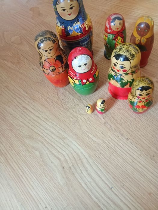 Матрьошка руски кукли от времето на социализма