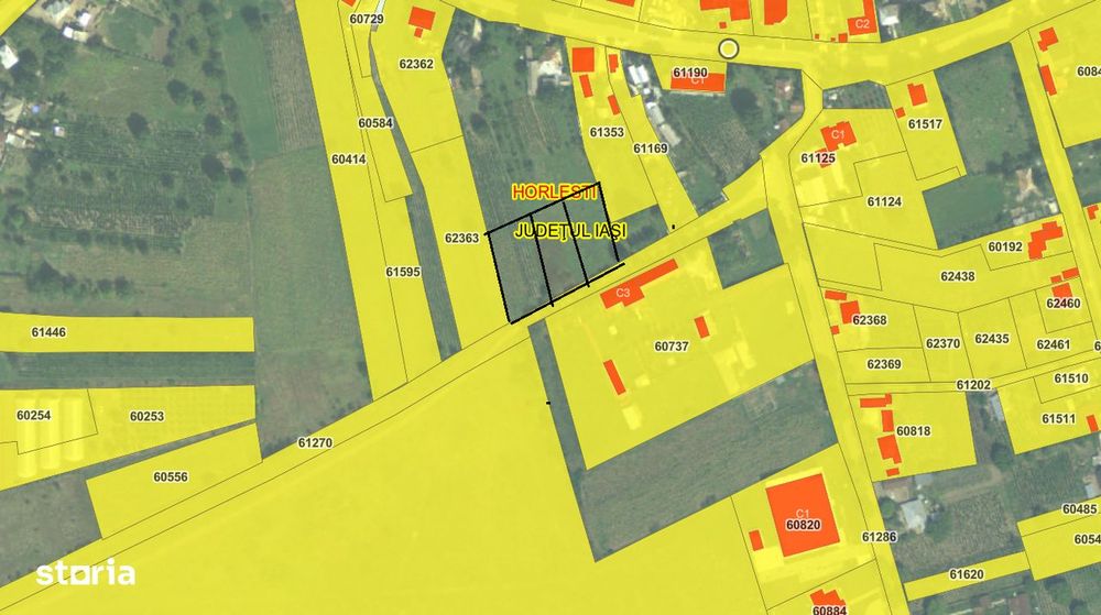 Teren 520 mp intravilan Bogdanesti