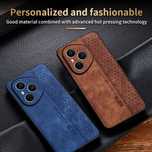 Honor 400 / 400 Pro / AZNS LEATHER Кожен кейс гръб