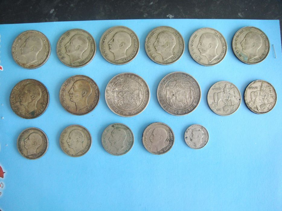 Българска Сребърна Монета 100 лева 1930 г и 1934 г- Цар Борис ІІІ