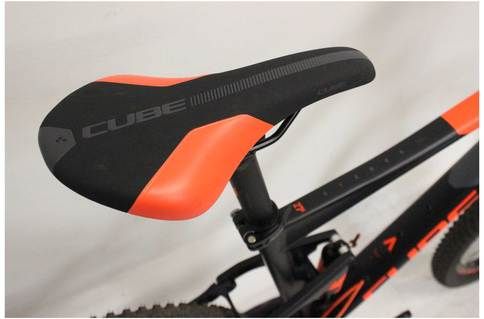 Sa/Saddle MTB CUBE negru/portocaliu