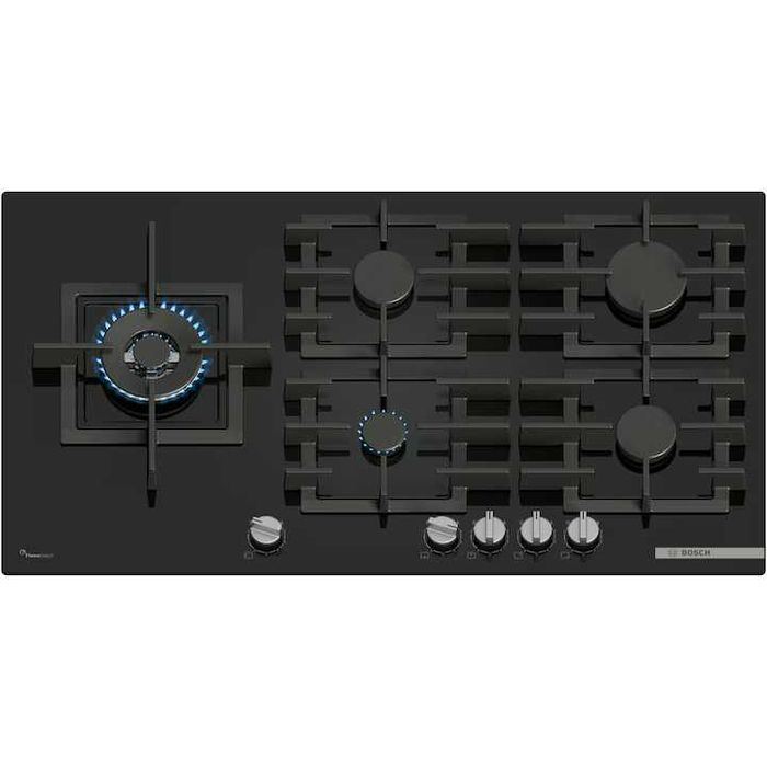 Plita incorporabila Bosch PPM9A6I40, 5 arzatoare, 90 cm