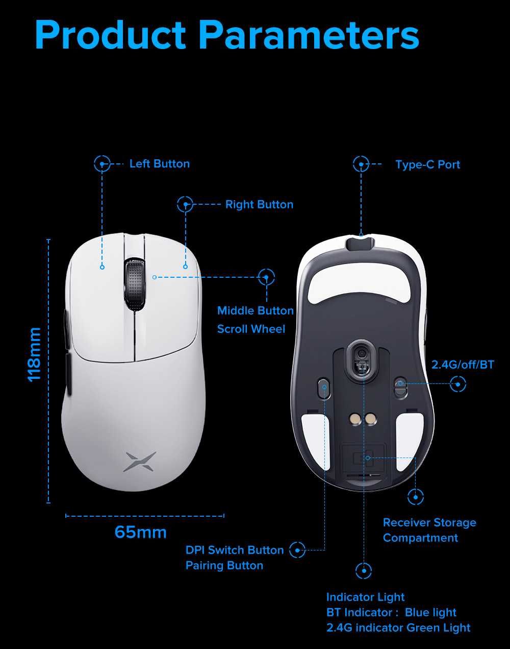 Игровая Мышь Delux M900 Pro, mini, m500 pro, m800 8к