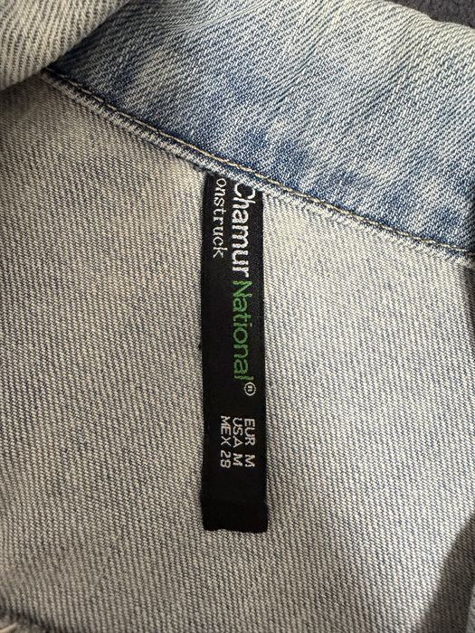 Дънково яке със стикери