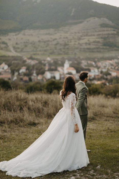 Rochie de mireasă unicat, Romana Couture, S-XS