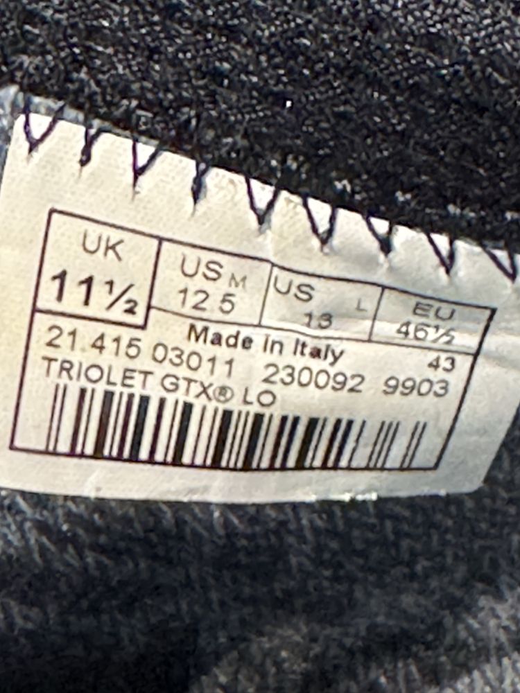 Туристически обувки LOWA GORE-TEX Vibram.Номер 46.5
