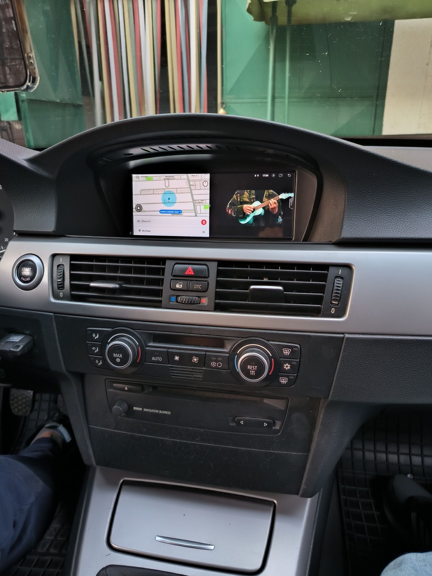 Navigatie Android BMW E90 E91 E92 E93 E60 E61 Waze YouTube GPS