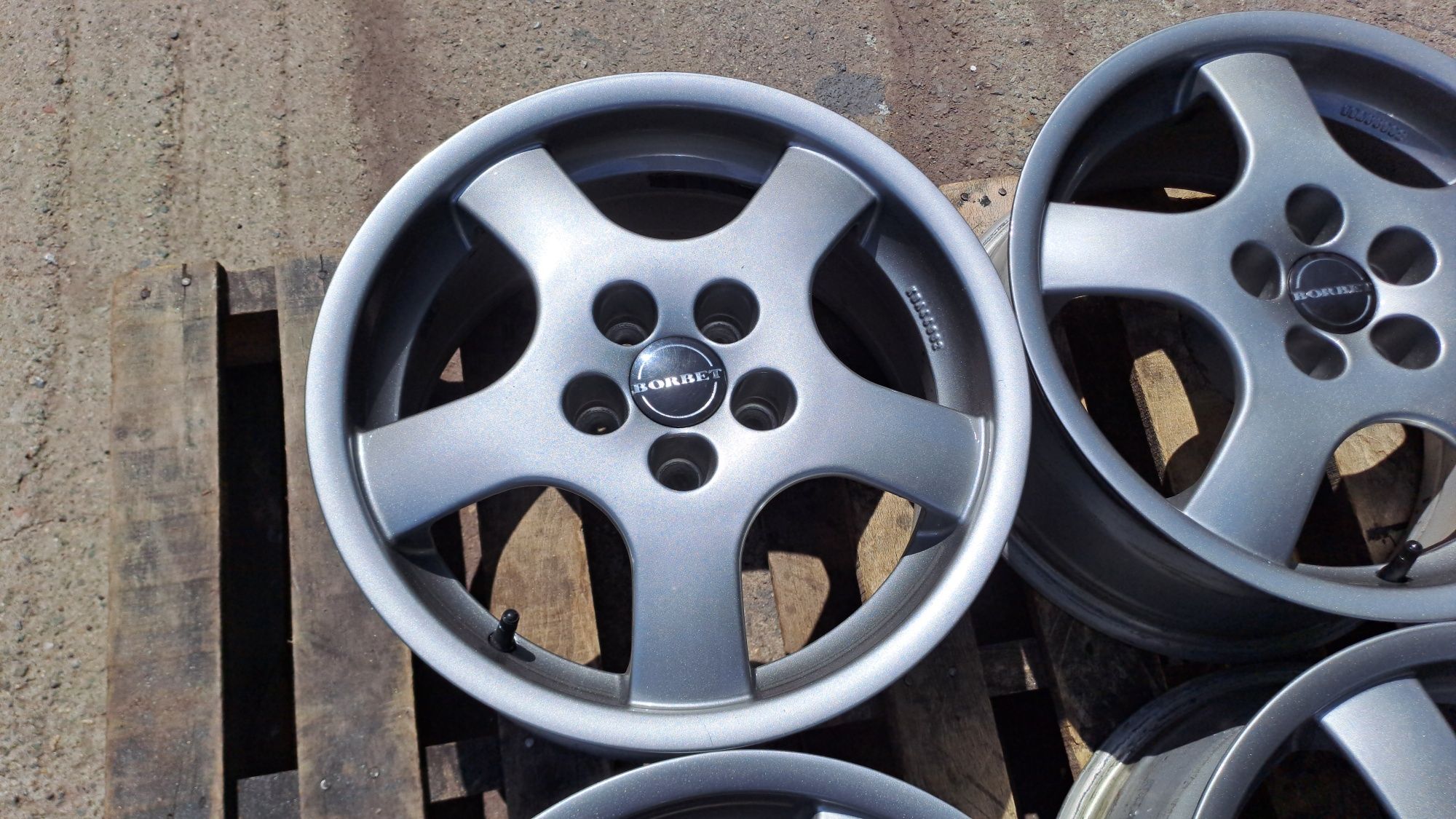 15" 5Х100мм BORBET, 5X100mm Немски Алуминиеви джанти