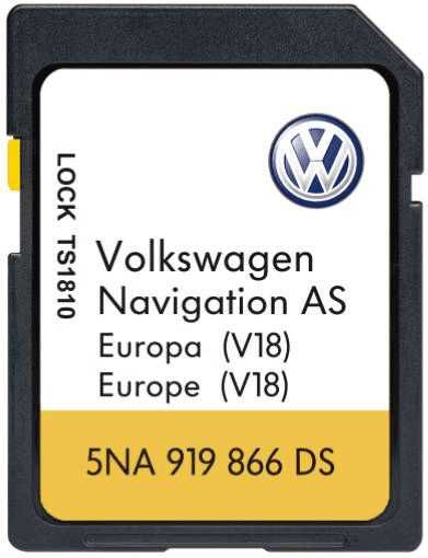 Card SD actualizare harti navigatii VW Skoda RNS 310 315 510 MIB2 STD