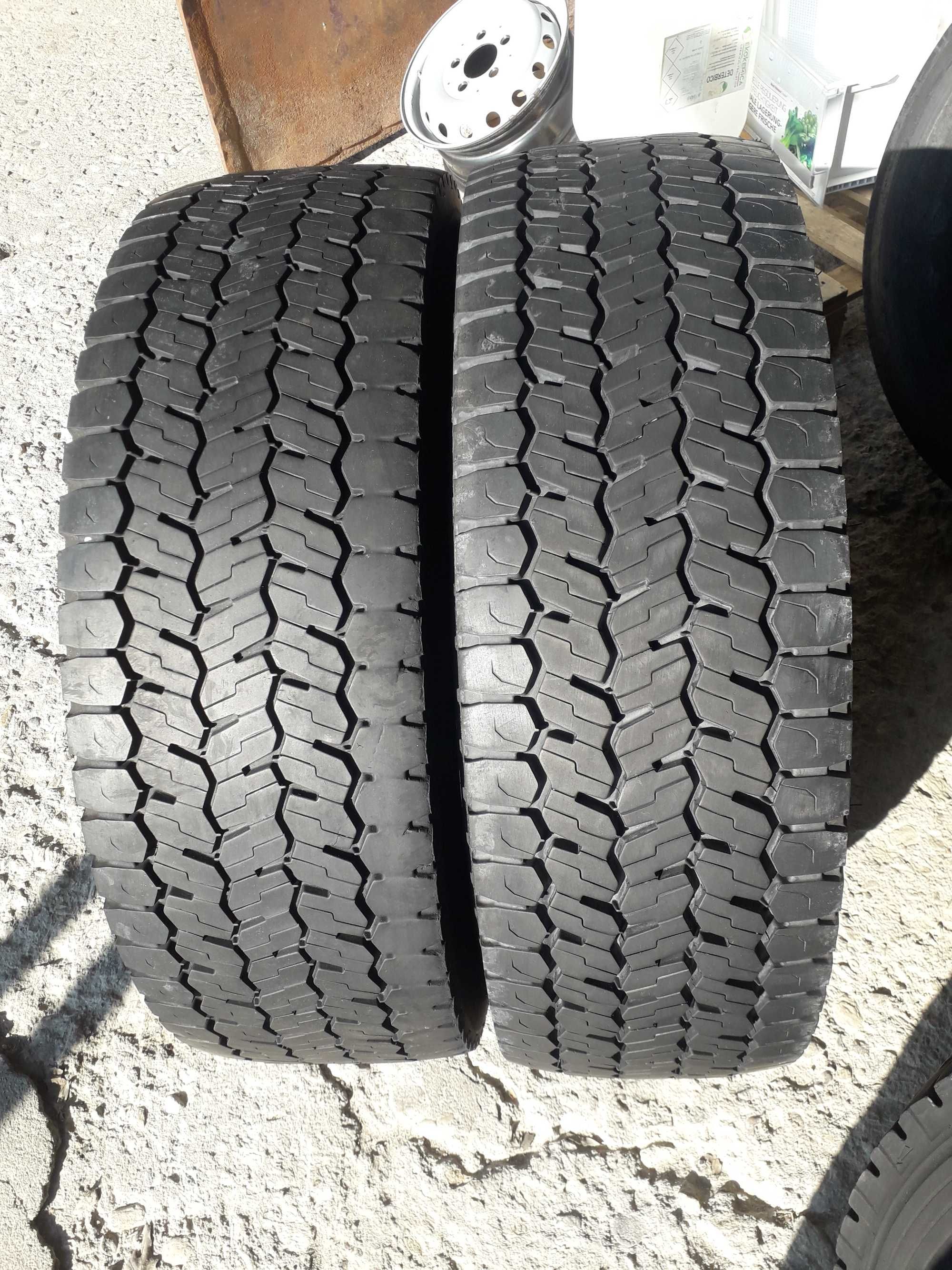 2 тежкотоварни гуми R19.5 265/70 Michelin Remix X Multi D 140/138M M+S