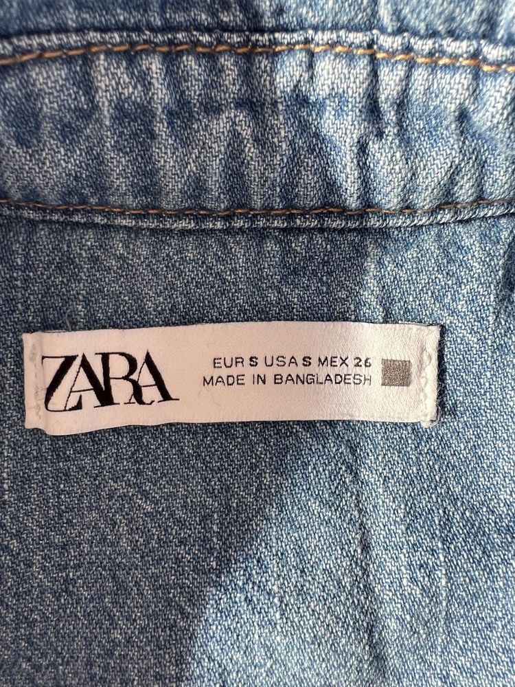 Дънкова риза Zara