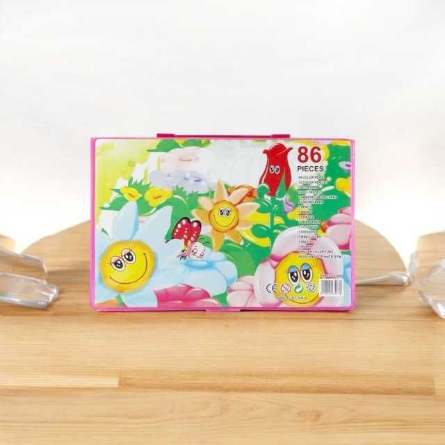 Set Pictura si desen KOMAZI® pentru copii cu 86 piese - DOAR 40 lei