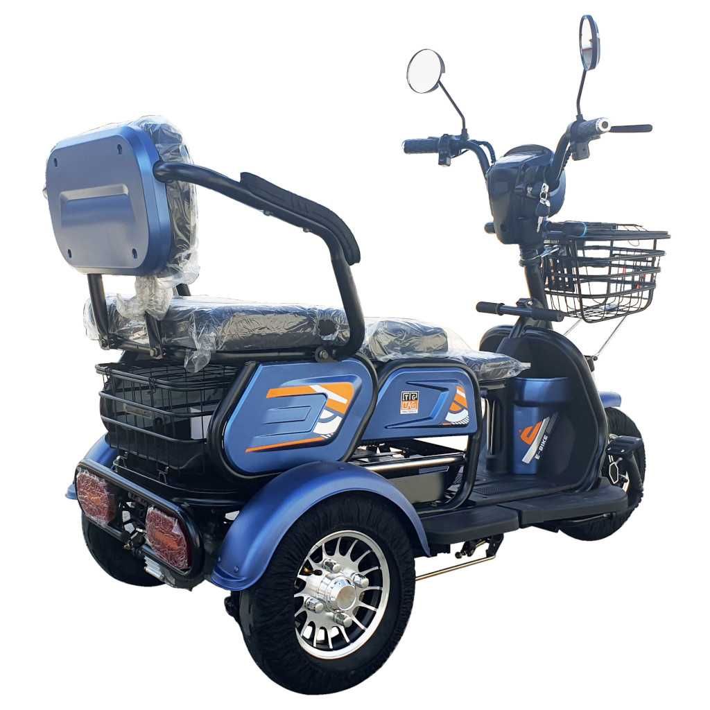 Електрическа триколка M19 с три седалки 48V20Ah