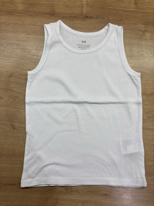 Set 3 x maiou alb, H&M, marimea 110-116
