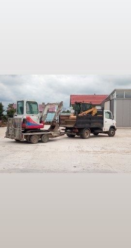 Închiriez trakkere și camionete  3.5T