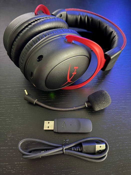 Casti gaming wireless HyperX Cloud II DTS Headphone:X 30 ore autonomie