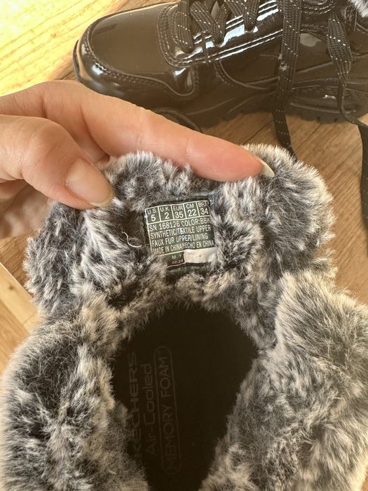 Skechers Дамски кецове, черни, размер 35