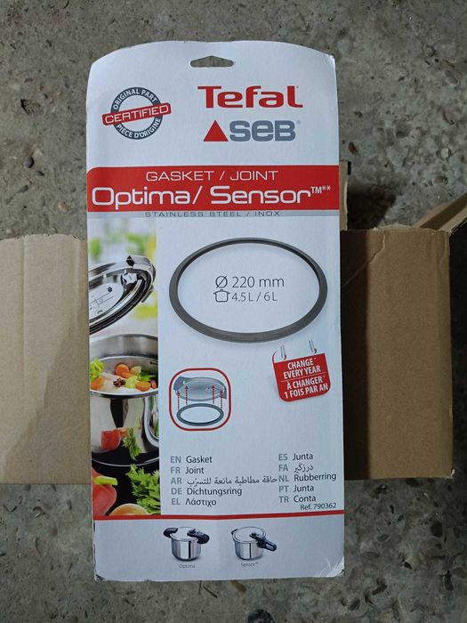 Garnitură pentru oala sub presiune SEB/TEFAL Sensor/Optima 4,5-6 litri