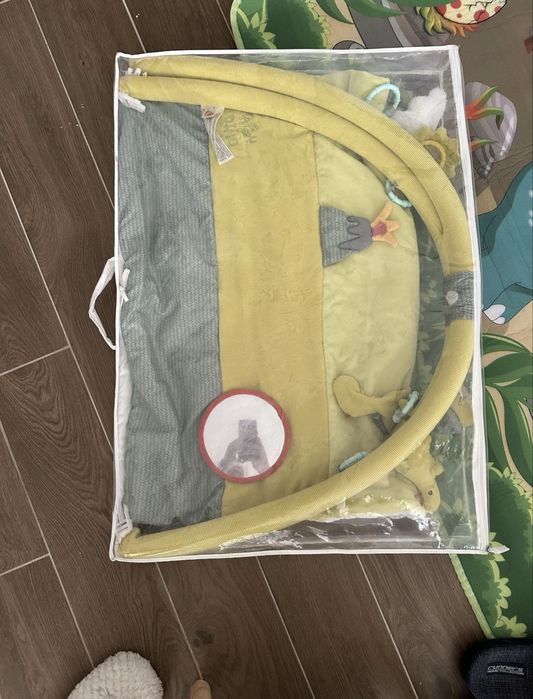 Активна гимнастика за бебе килимче за игра BabyFehn Happy Dino