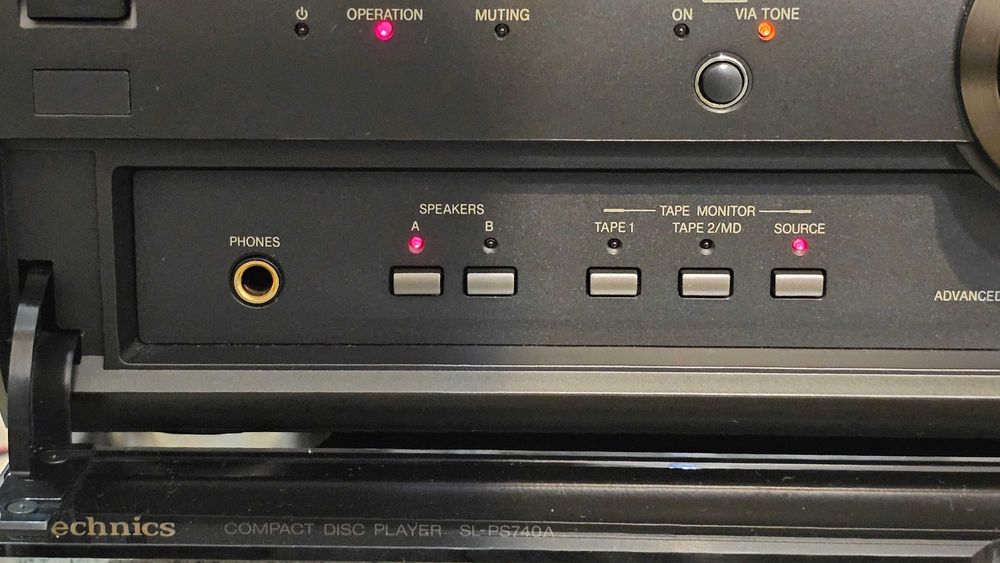 Amplificator Technics SU-A808 cu telecomanda, impecabil, test video!