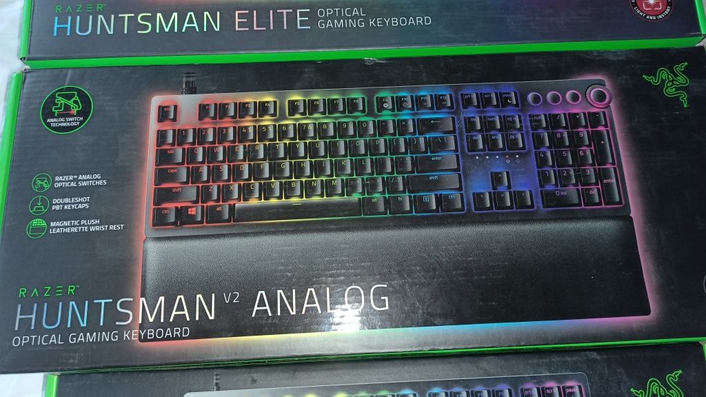 Топ Клавиатура Razer Huntsman elite, Analog V2, Tenkeylees V2