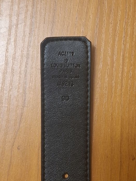 curea Louis Vuitton silver on black