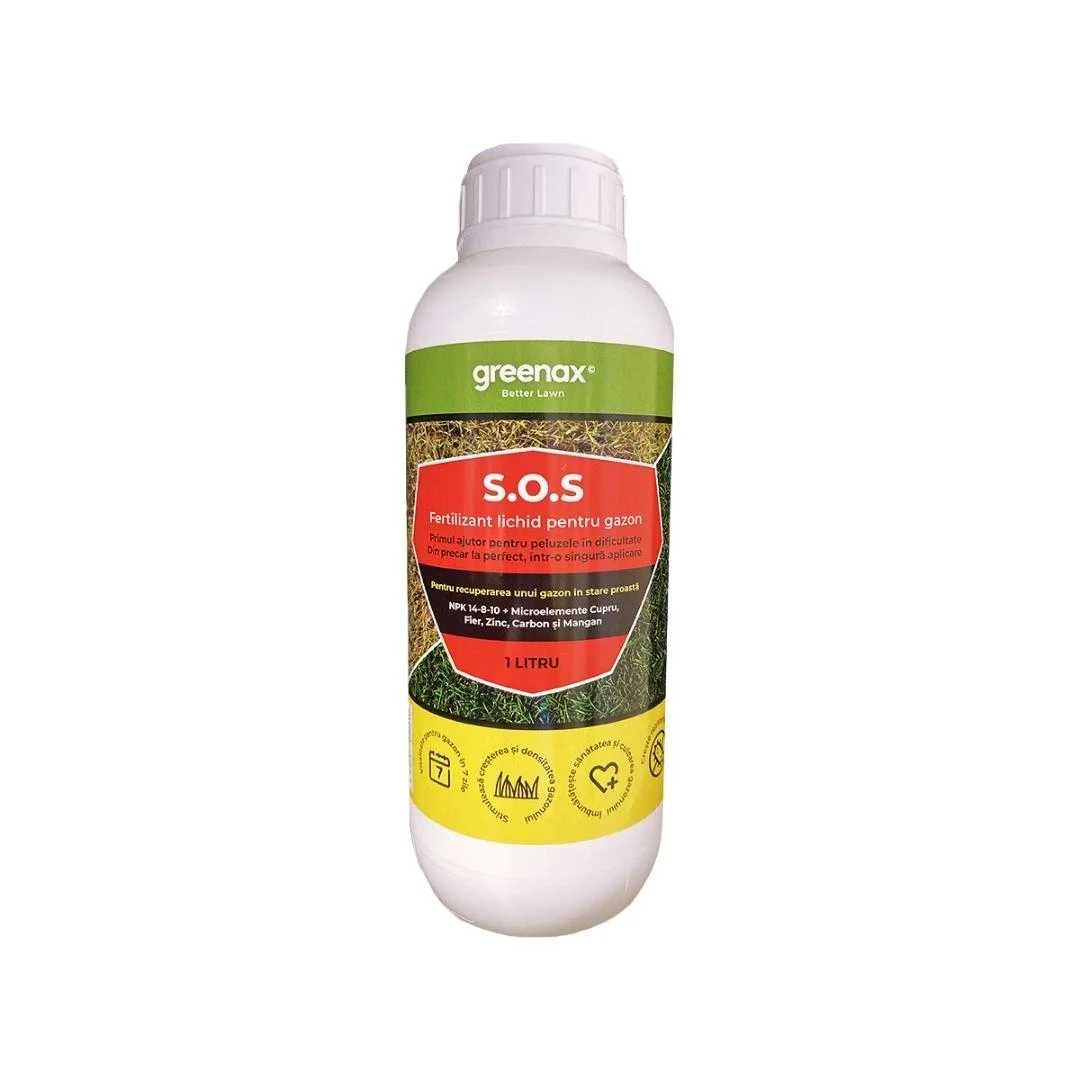 Îngrășământ foliar S.O.S, NPK 14-8-10 + microelemente