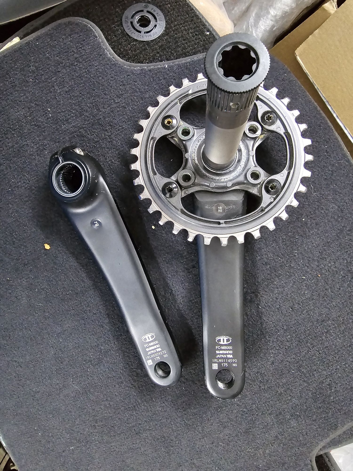 Курбели Deore и Deore XT