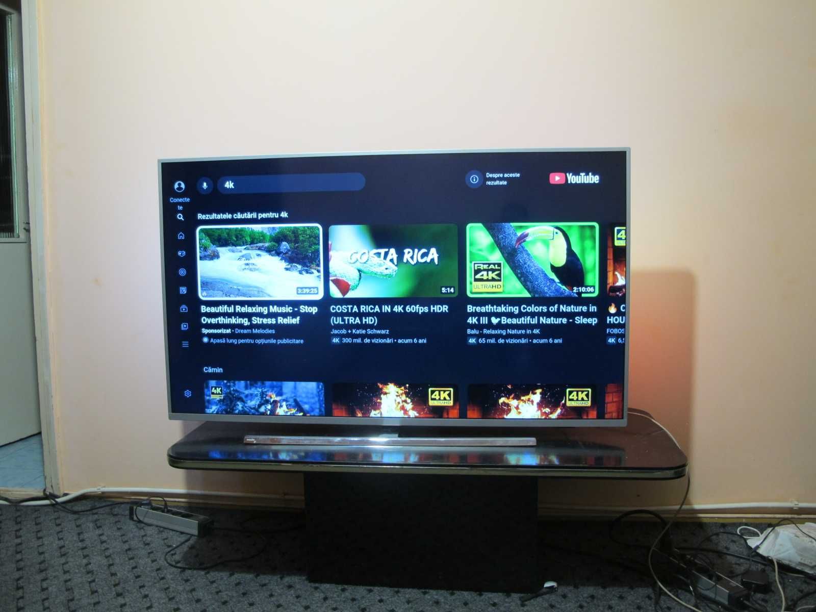 Televizor Led Smart ULTRA 4K Philips 139cm model 55PUS7354/12