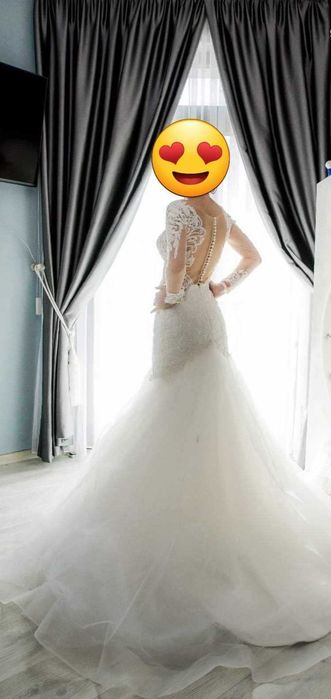 VAND Rochie de mireasa tip sirena  ,