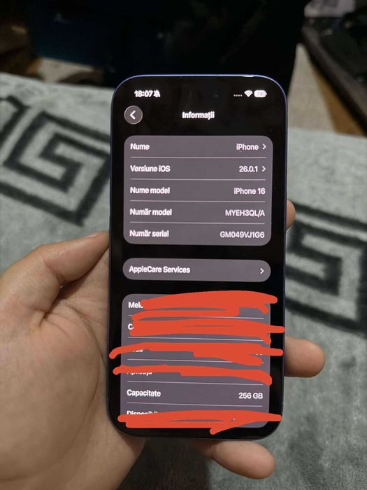 Iphone 16 blue ultra marine