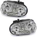 Фарове за Голф 4 VW Golf 4 MK IV кристални комплект Гаранция 99-04