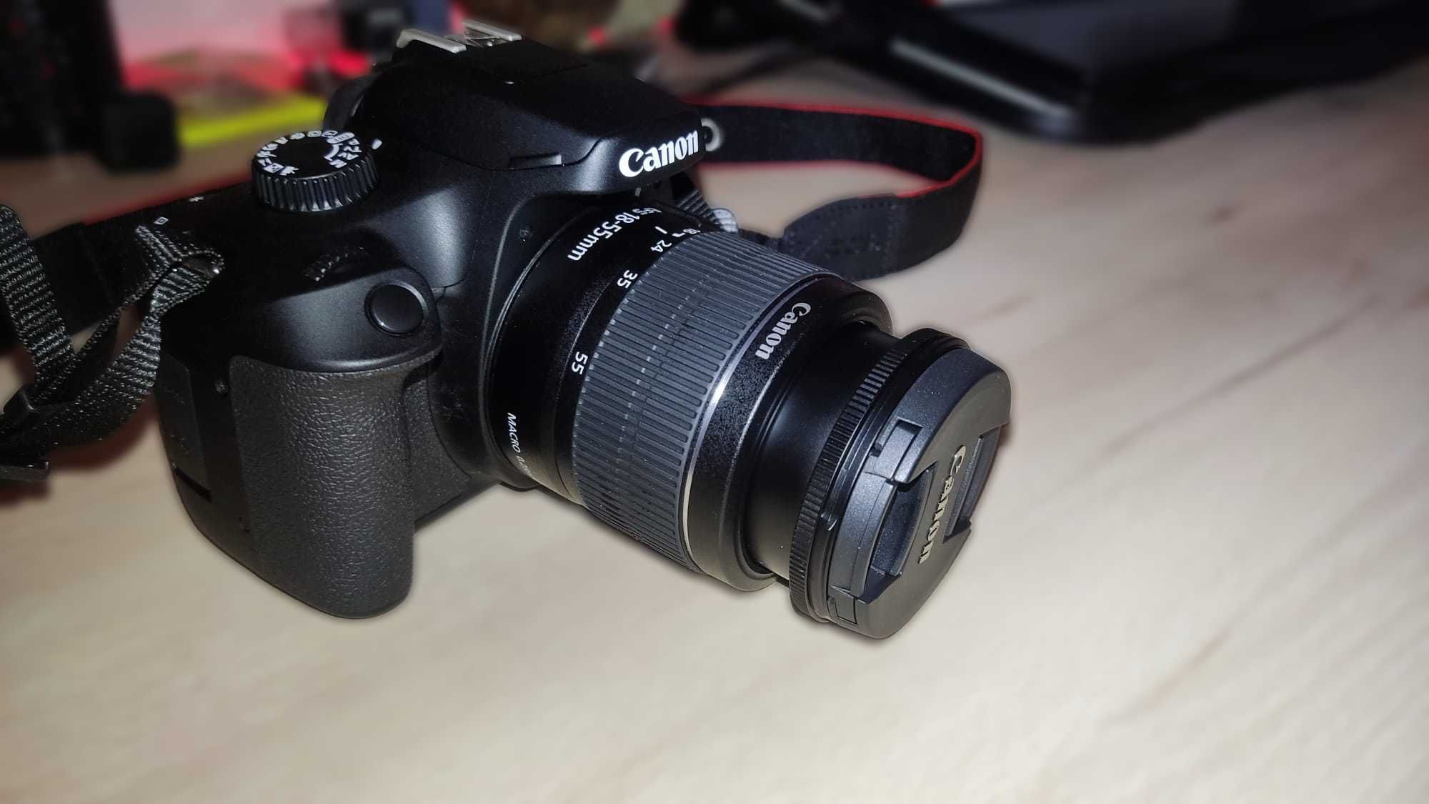 Canon EOS 4000D DSLR + Obiectiv 18-55mm | Wi-Fi | Stare foarte bună